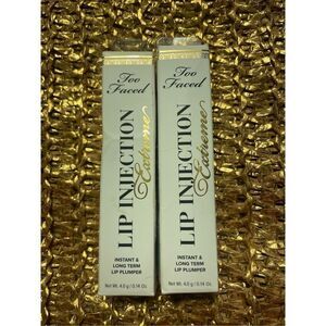 *SALE* Too Faced Lip Injection Extreme Lip Plumper X2 NEW $58